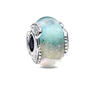 BOGO! BUNDLE FOR DISCOUNT! 925 Silver Murano. Colors vary from charm to charm.